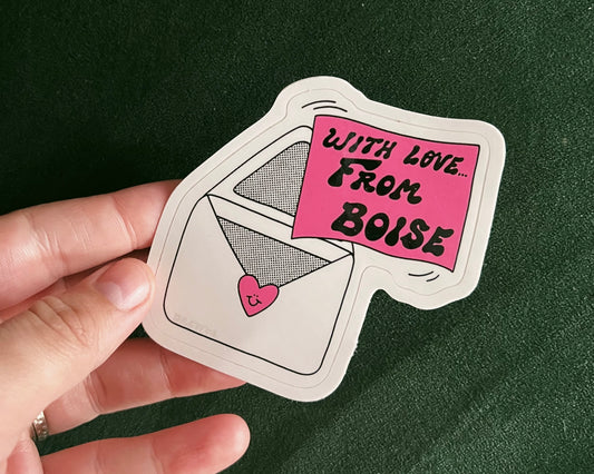Boise Love Letter Sticker